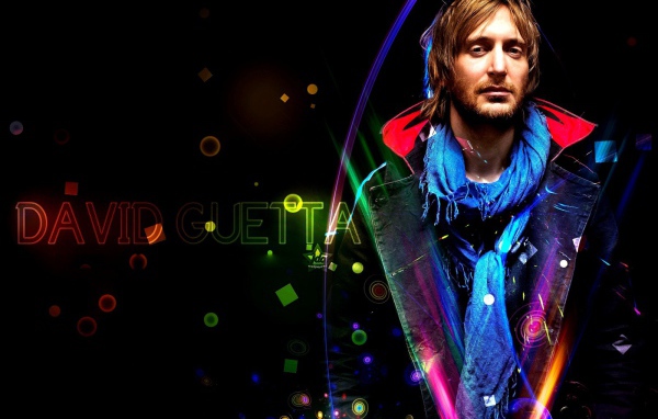 David Guetta на красивом фоне