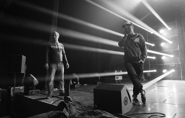 Макс Корж на съемке