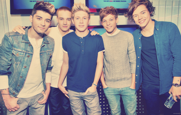 One Direction в студии