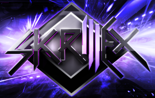 Skrillex фиолетовая картина
