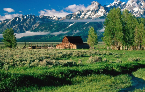 Усадьба в горной долине