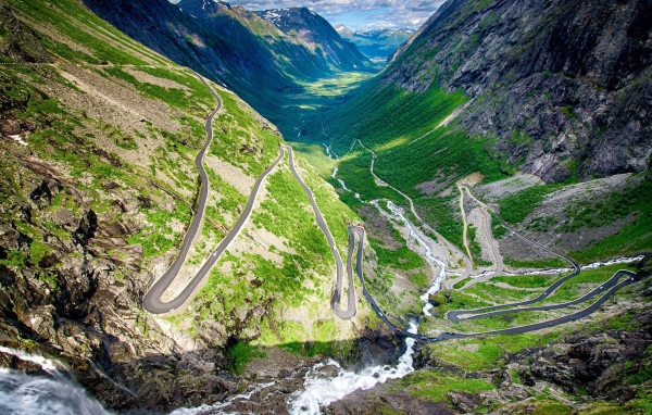 Серпантин дорог