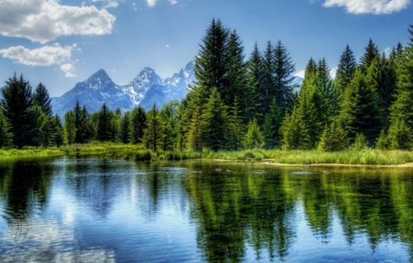 Зеркало в горах