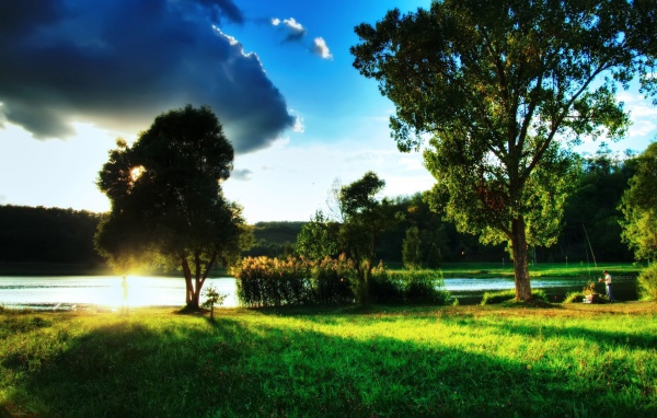 Рыбалка на восходе