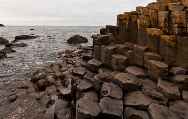 Морской берег ступени