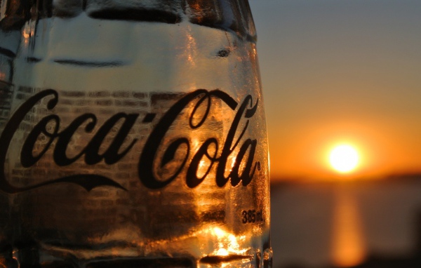 Закат с Кока- колой