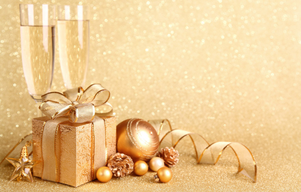 Красивая картинка в золотых тонах