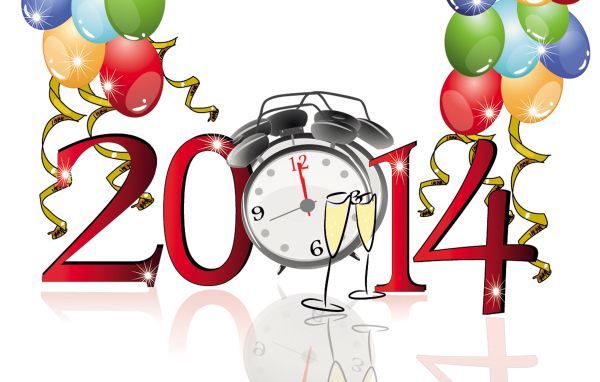 Праздничная картинка, Новый Год 2014