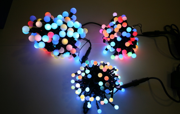 Новогодние гирлянды светодиодные