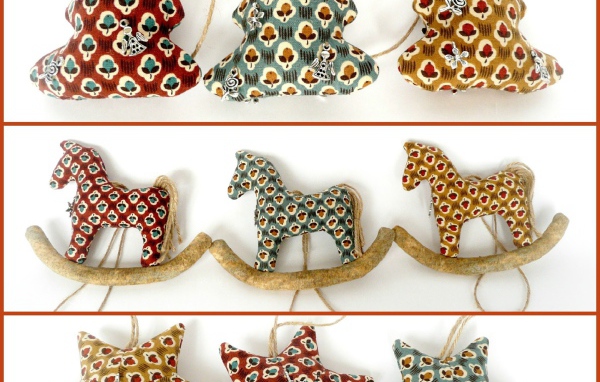 Елочные игрушки ретро