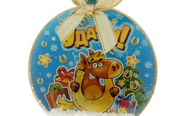 Елочные игрушки символ 2014 года