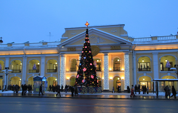 Новогодняя елка 2014 в Санкт-Петербурге