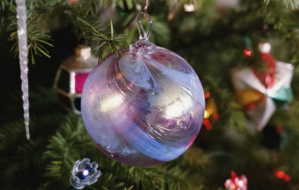 Пушистая елка на Новый Год 2014