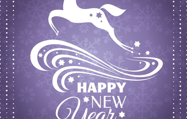 С новым 2014 годом - годом коня