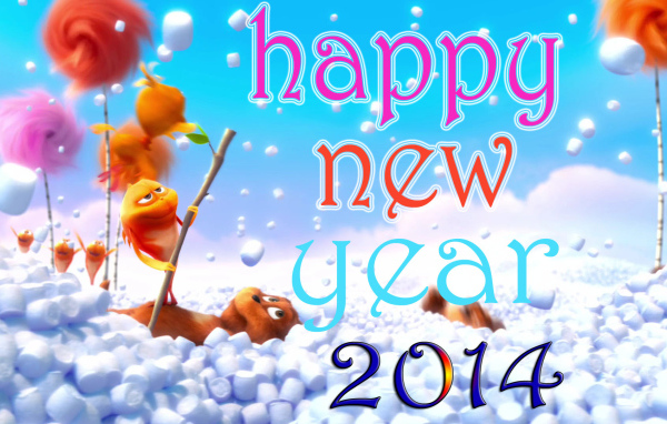 С Новым годом 2014 золотой лошади