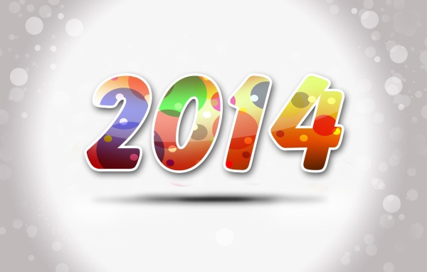 Новый год 2014, красивая картинка