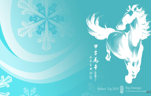 Новый год 2014, год лошади