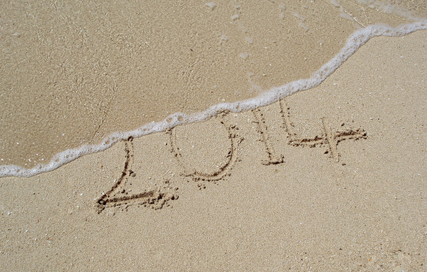 Новый год 2014 на песке
