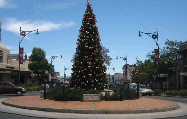 Новогодняя елка в Америке