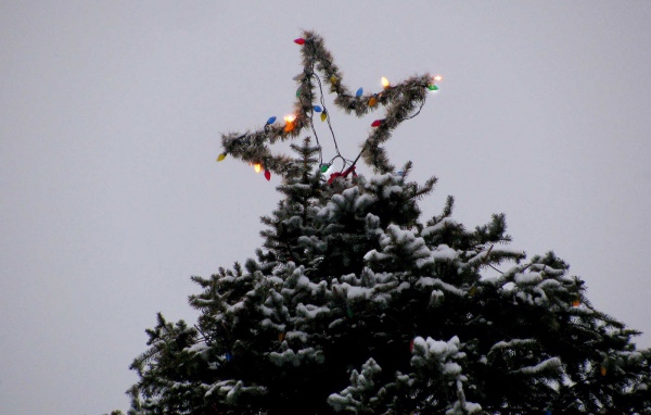 Звезда новогодней елки