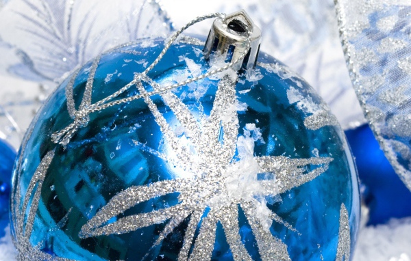 Cтеклянные елочные игрушки