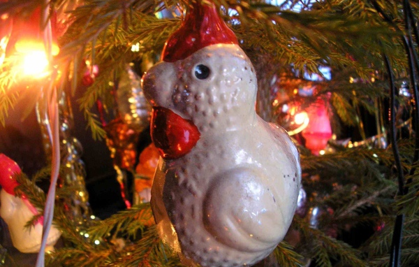 Cтарые советские елочные игрушки