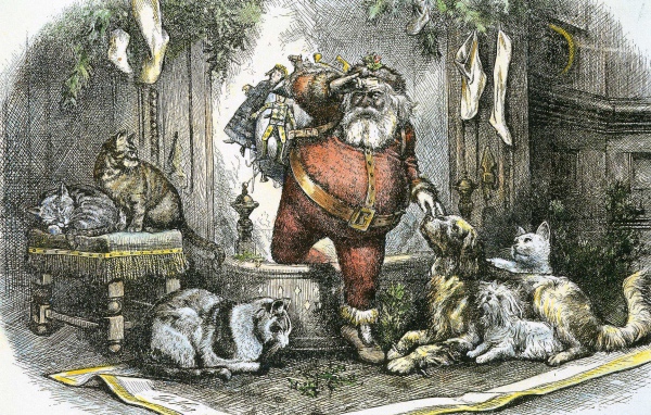 Дед мороз и серый волк