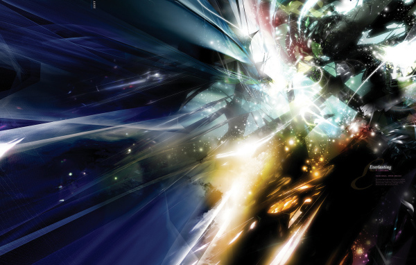 Абстракция кристалы