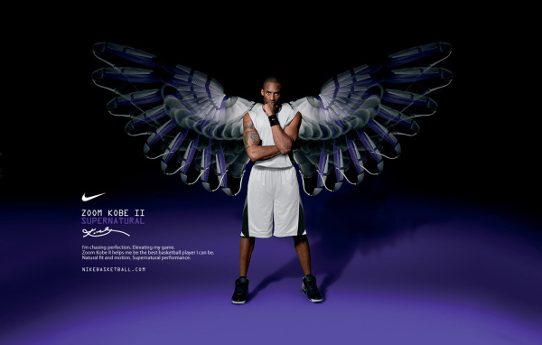 Коби Брайант носит Nike