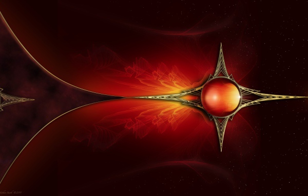 Абстракция дорога в космос