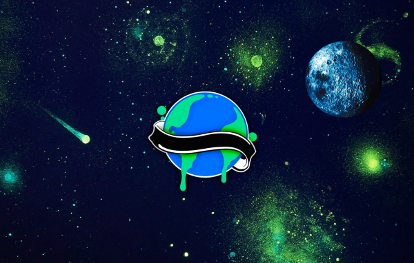 На Земле черная лента