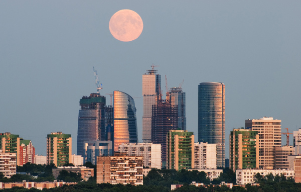 Лунный день в Москве