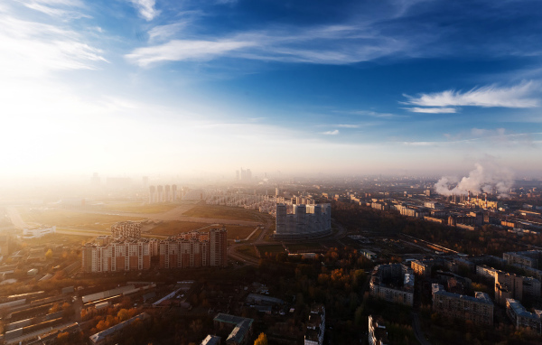  Москва с воздуха