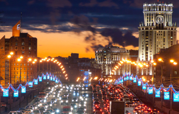 Пробка в Москве