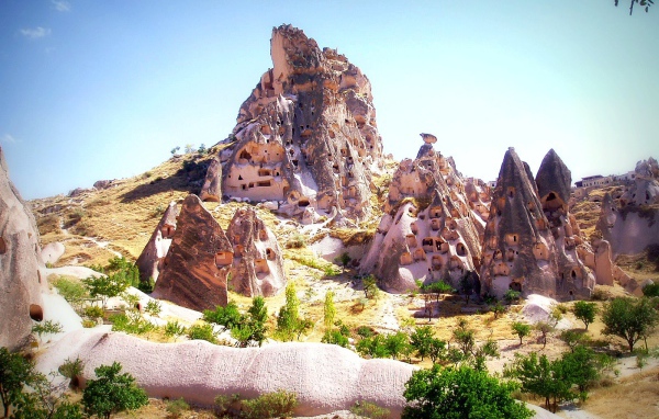 Удивительные волшебные дымоходы Турции