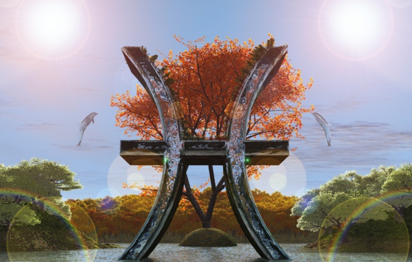 Красивый рисунок, рыбы