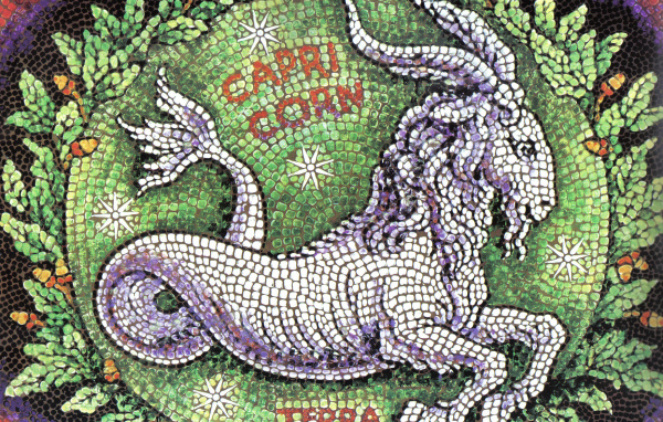 Козерог, мозаика