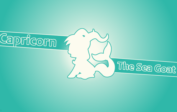 Детская картинка, козерог