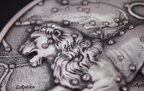 Лев на монете