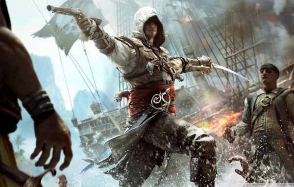 Assassin's creed IV сразу двоих