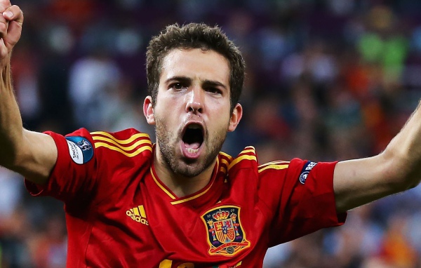  Барселона Хорди Альба забил гол