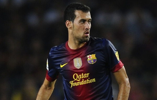 Барселона Серхио Бускетс крупным планом