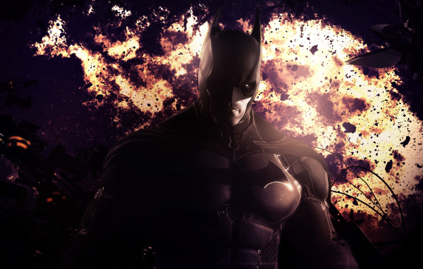 Batman: Arkham orgins взрыв