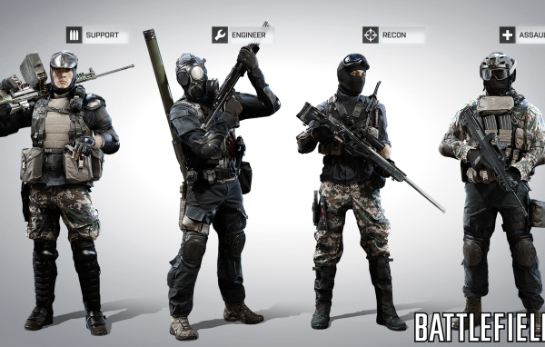  Battlefield 4 выберите класс