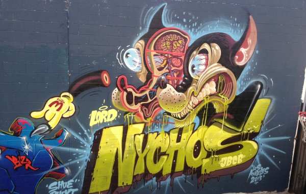 Красивое граффити