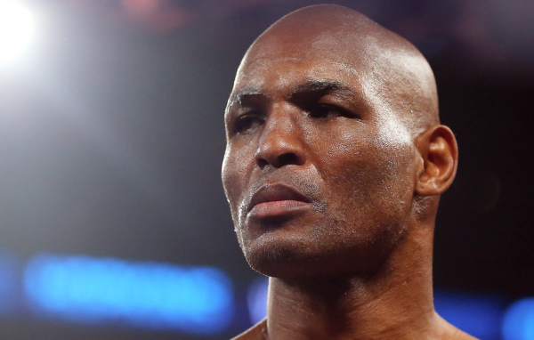 Боксер Бернард Хопкинс крупным планом