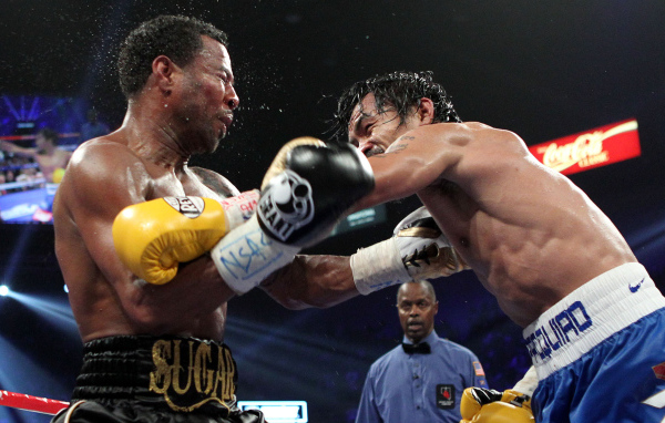 Боксер Шейн Мосли против Пакьяо