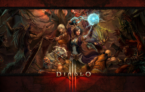  Diablo III: герои используют свои способности
