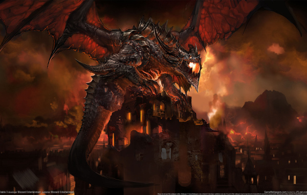  Diablo III: большой дракон