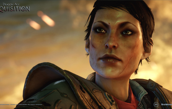 Dragon Age Inquisition: женщина-воин
